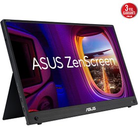 Resim Asus ZenScreen MB16AHG 15.6" 3 ms 144 Hz IPS FHD FreeSync Premium Taşınabilir USB Monitör 