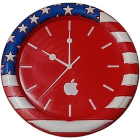 Resim Üniversal Kaydırmaz Ped Amerikan Bayrağı Saat 