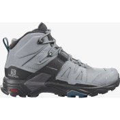 Resim Salomon X Ultra Mid 4 Gore-Tex Kadın Outdoor Botu - Açık Gri 