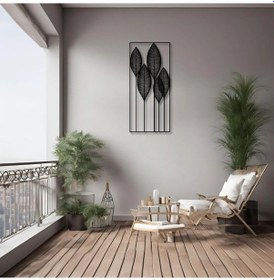 Resim Metal Dekor Halatlar Ropes Metal Duvar Tablosu Soyut 