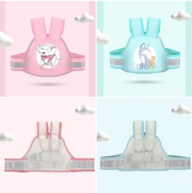 Resim Sunskyy Elektrikli Motosiklet İçin Düşme Önleyici Dört Mevsim Çocuk Güvenlik Kayışı Pembe 