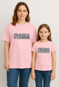 Resim SVART WEAR MAMA MINI Anne Kız Kombin Tişört Takımı T-Shirt Twin Anne Kız Çocuk Oversize MAMA MINI (TEKLİ FİYAT) 