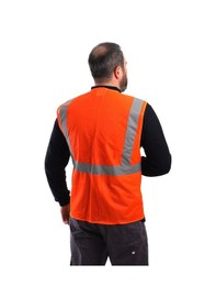 Resim Mühendis Tipi Ikaz Yeleği - Turuncu 