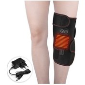 Resim Taşınabilir Masajlı Isıtmalı Diz Sarma Desteği Isıtmalı Kızılötesi Ped Kayışı Diz Desteği İngiltere/abd/ab Adaptörü İle Çok Renkli Çok Renkli 