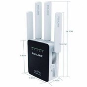 Resim Wireless Router 4 Antenli Pix Link ModelLv Wr09 Alan Genişletici | Diğer Diğer
