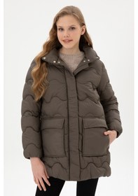 Resim U.s. Polo Assn. Kadın Vizon Kaban 50312018-vr052 Vizon 