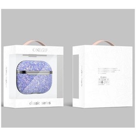 Resim Mepa Onegif Airpods 2 2.nesil Bright Simli Airpods Kapak - Gold Najmaddin 