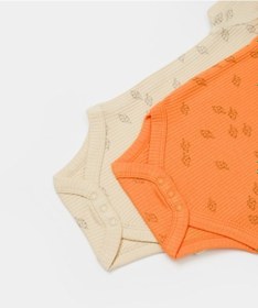 Resim BabyCosy Organik Modal Fil Baskılı 2 Li Kısa Kollu Badi Csym11217 001 