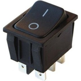 Resim Ce-109 Geniş Işıksız Yaylı Anahtar On-Off 6 Ayak 