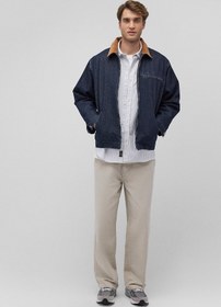 Resim Mavi - Denver Mv91 Street Rinse Denim Jean Ceket 0111216-88558 Lacivert 