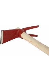 Resim Dost Çelik Ahşap Saplı Çatallı Çapa 