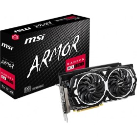 Resim MSI Radeon RX 580 Armor GP OC 8GB 256Bit GDDR5 PCI-E 3.0 x16 DX12 Ekran Kartı 
