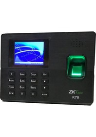 Resim Zkteco K70 Parmak İzi + Proximity Kart + Şifre Terminali Cihazı 