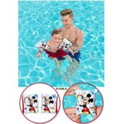 Resim Mickey Mouse Figürlü Deniz Havuz Çocuk Yüzücü Kolluk - 3 - 6 Yaş Arası - 23 Cm X 15 Cm Çok Renkli 