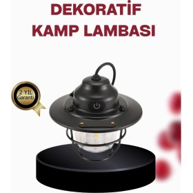 Resim Su Geçirmez Taşınabilir Çadır Gece Lambası 
