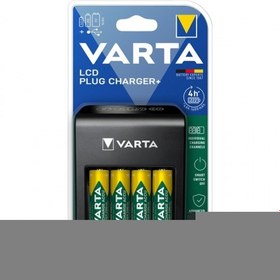 Resim Varta 57687 Lcd Plug Charger 4Xaa 2100 Mah AYDOS 