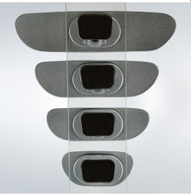 Resim Ova 4'Lü Yapıştırmalı Universal Iç Dikiz Aynası Seti Gri 