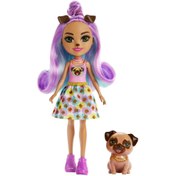 Resim Enchantimals Popüler Karakter Bebekler Enchantimals Pug Penna ve Trusty FNH22-HKN11 