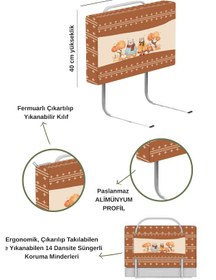 Resim Yeni Nesil Yatak Bariyeri 50x40 Cm No3 