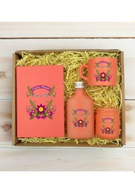 Resim Bk Gift Kişiye Özel İsimli Dtf Anne Temalı Somon Defter & Kahve Fincanı & Kolonya & Mum Hediye Seti-6, Anneye Hediye, Anneler Günü Hediyesi Kobitmeyen 