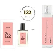 Resim Bargello 122 Kadın Parfüm EDP 50 ML No:122 Kadın Edt Body Mist 210 Ml - Mn Diğer 