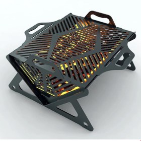 Resim Izgara Grill Portatif Pratik Mangal 