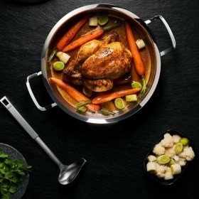 Resim Fissler Original Profi Collection Cam Kapak Derin Tencere 20 cm 