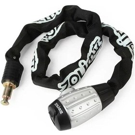 Resim Motosiklet Taıwan Kilit Kalın Zincirli Işıklı Anahtar 10 10 1500mm Motor Kilit 