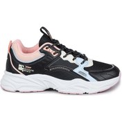 Resim Jump 29943 Siyah - Pembe Kadın Sneaker Günlük Spor Ayakkabı Bej 