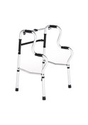 Resim Kademeli Walker İthal Aluminyum Hareketli Yürüteç Yetişkin Yürüme 