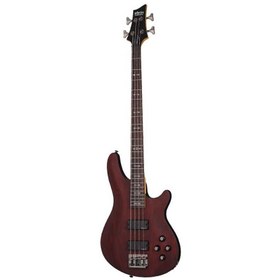 Resim Schecter OMEN-4 4 Telli Bas Gitar - Walnut Satin 