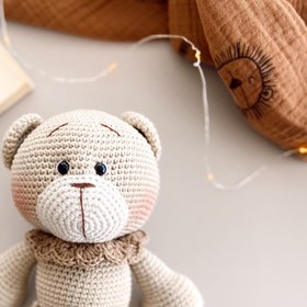 Resim Amigurumi Naturel Ayıcık Oyuncağım - Oyuncak 