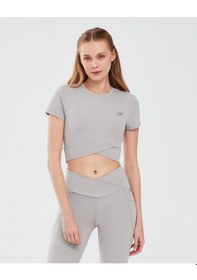 Resim Skechers Performance Coll. W Short Sleeve T-Shirt Kadın Antrasit Tshirt S241133-003 