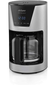 Resim Arzum AR3081 Brewtime Delux Filtre Kahve Makinesi, 1.5 L Geniş Kapasite, 19x33x25 Cm, Inox 