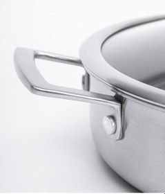 Resim Maxx Doria Steel Fusion 26 Cm Kısa Tencere Pa3021 Metal 