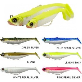 Resim Savage Gear Savage Minnow Weedless 12.5 cm 28 gr 2+1 Silikon Yem 