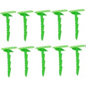 Resim Suntek 10 Adet Plaj Havlusu Klipsi, Havuz Kenarı Dinlenme Yeşil 