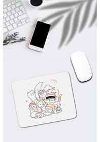 Resim Kedi Desenli Mouse Pad Modelleri 7 Mousepad 