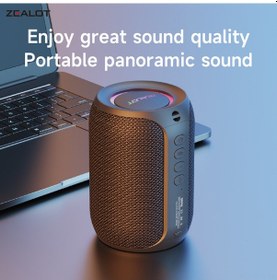 Resim Xindoker Zealot S32pro Dış Mekan Bluetooth Hoparlörü, Ipx5 Su Geçirmez, 15w Stereo, 3000mah Pil, Tf/usb/aux/mıc, Bt5.2, Kamuflaj Rengi 