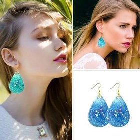 Resim Epoksi Silikon Kalıp Çoklu Damla Kolye Anahtarlık Küpe Kalıbı 24 Lü 