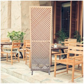 Resim sdf kereste Ahşap Paravan Seperatör 65*200 
