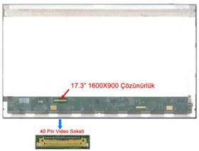 Resim Packard Bell LJ65 17.3\ Standart 40 Pin Notebook LCD Ekran Panel 