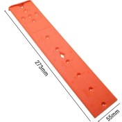 Resim 1 Adet Sarı Cetvel 35MM Dıy Bulucu Doğru Ahşap Montaj Menteşesi Sondaj Jig Kılavuzu Kapı Deliği Testere Açacağı Gizli Dolap Aksesuarları Aracı (Yurt Dışından) 