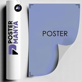 Resim Postermanya (pster1306) Ayı Öfkesi Hayvan Poster - Afiş - Dekoratif Duvar Posteri 90 x 130 