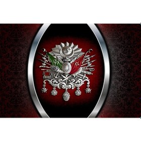 Resim 3 Boyutlu Osmanlı Tuğrası Duvar Kağıdı (360724591) 
