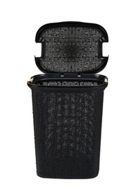 Resim Practical Kirli Çamaşır Sepeti-siyah Siyah 