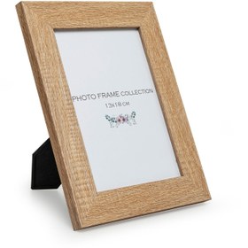 Resim Q-Art Ahşap Görünümlü Fotoğraf Çerçevesi - 13x18 cm 
