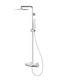 Resim Boheme Teska Perla Krom Duş Seti Krom 