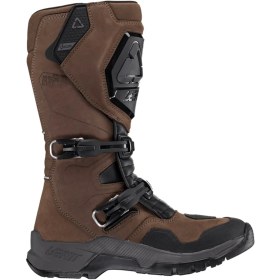 Resim Leatt ADV Hydradri 7.5 Desert Enduro Motosiklet Botları Siyah Kahverengi 44.5 `+ Ücretsiz Gmoto 10in1 Çok Amaçlı Alet 