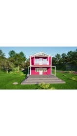 Resim Ballife Prefabrik 124 M2 Standart Dubleks Prefabrik Konut 